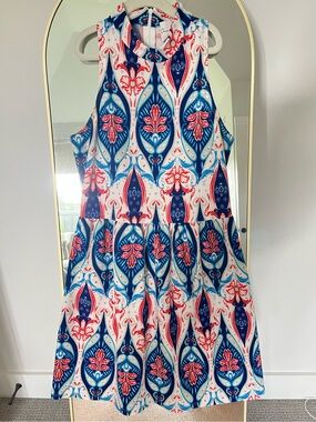 Racerback Fit & Flare Summer Mini Dress by Charles Henry